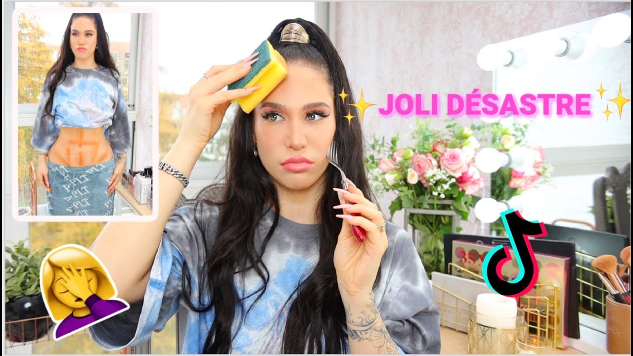 JE TESTE: ASTUCES MAKEUP (TikTok, 5-min Crafts)  | Océane