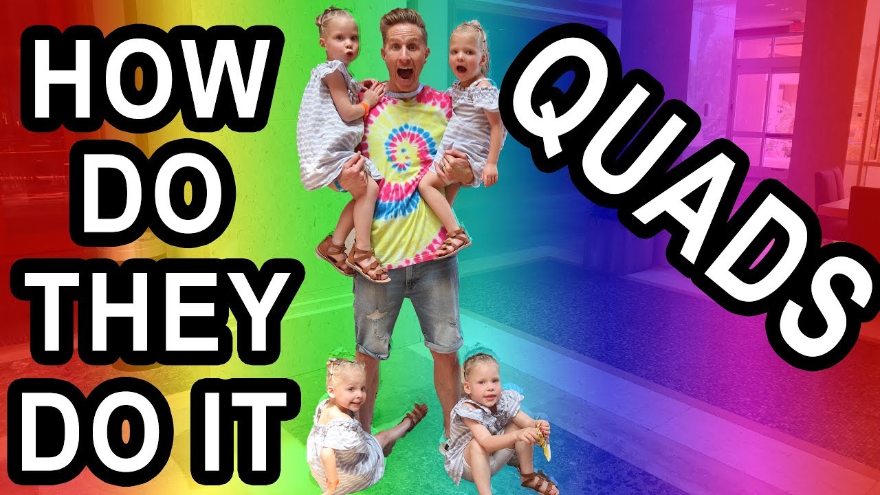 PARENT SWAP WITH GARDNER QUAD SQUAD? Parents of Two Sets of Twins! QUADRUPLETS