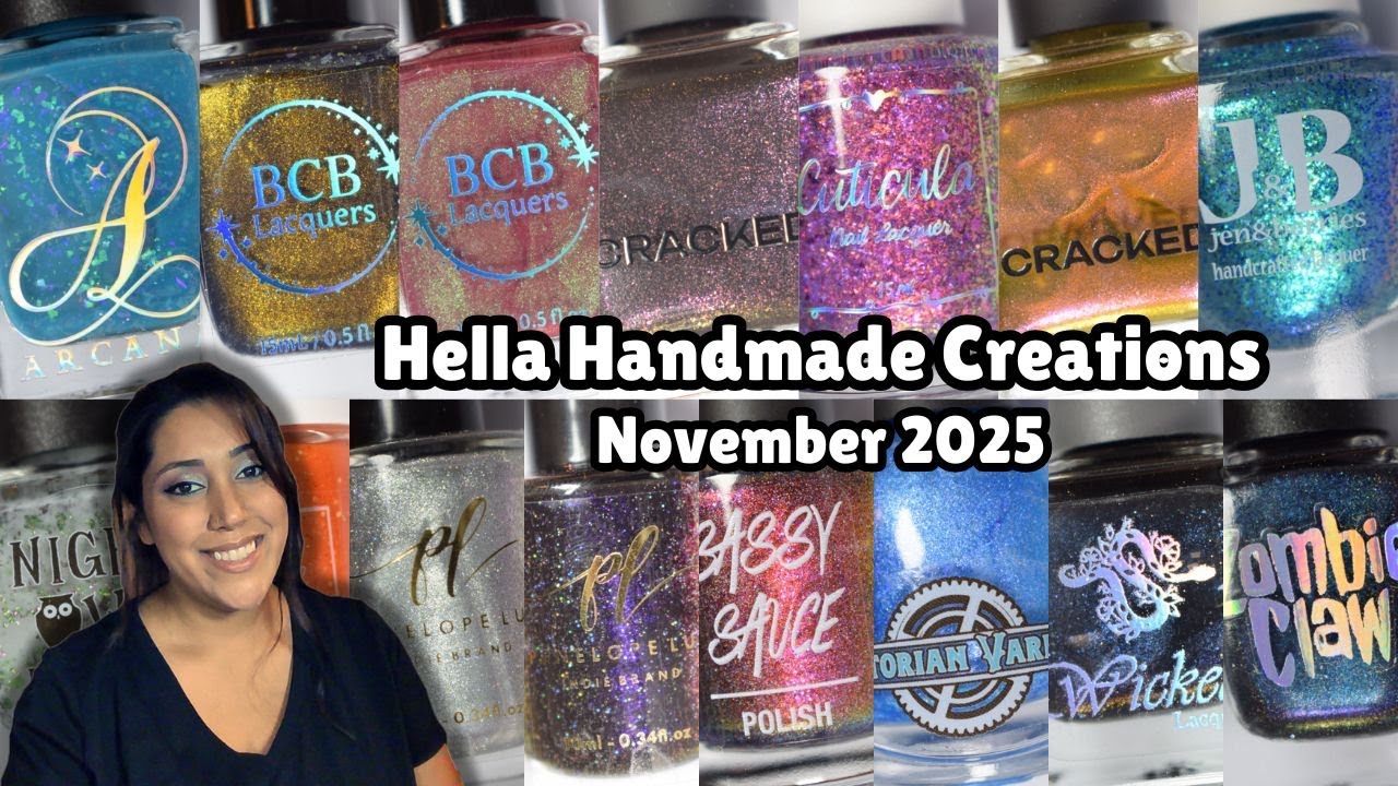 Hella Handmade Creations: ноябрь 2025 г.