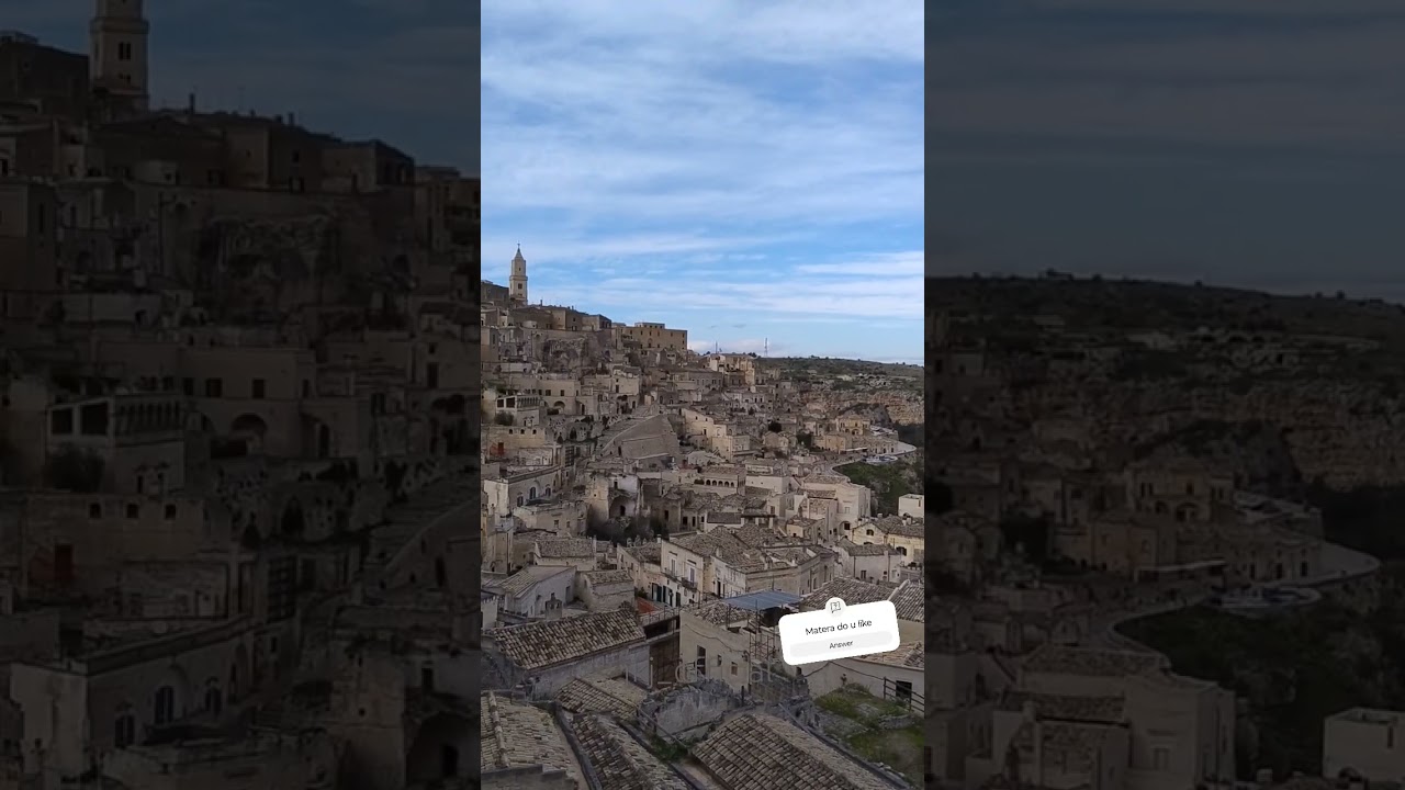 #travel #italytravelguide #europe #searchingforitaly #matera #sassidimatera#music #reels
