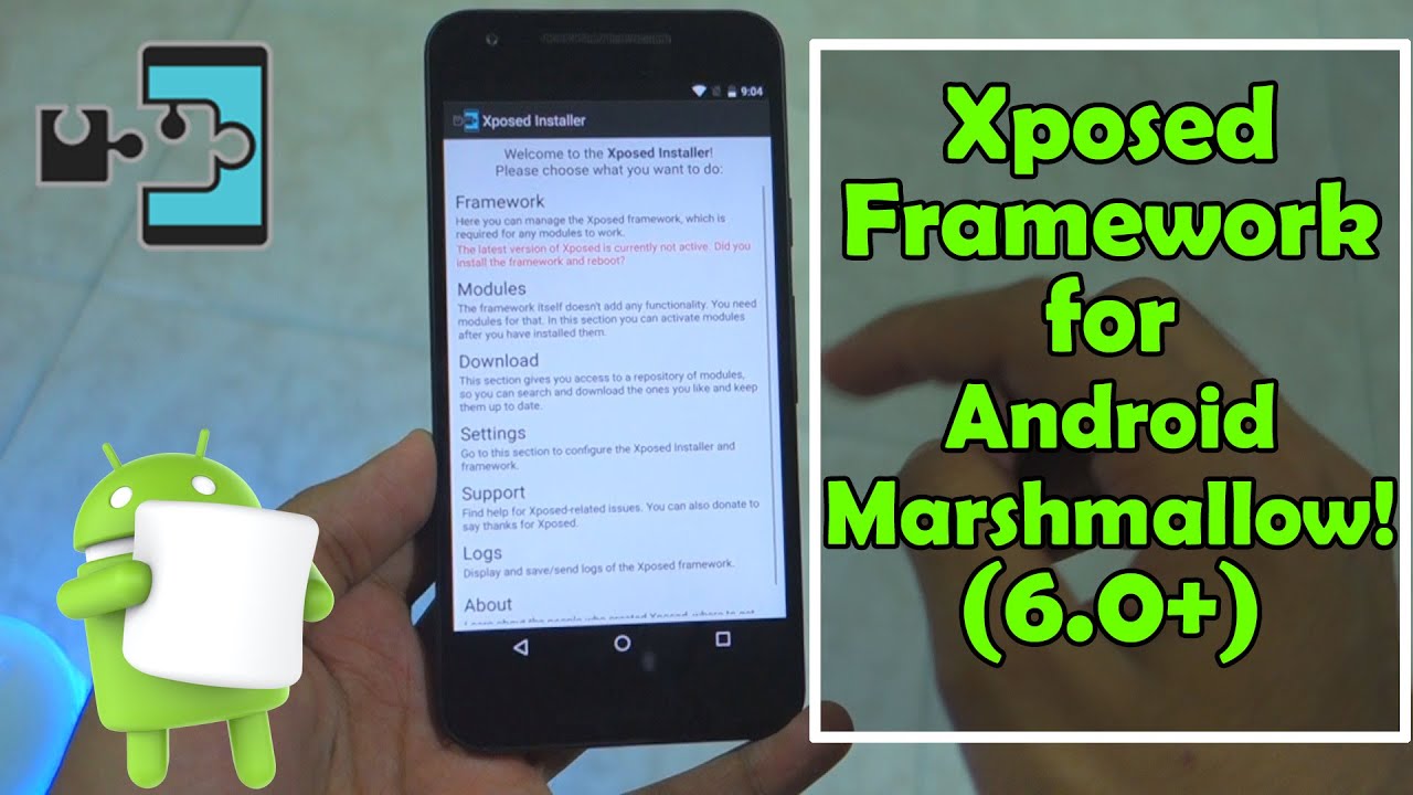 Xposed Framework for Android Marshmallow (6.0+)! How to Install Guide!