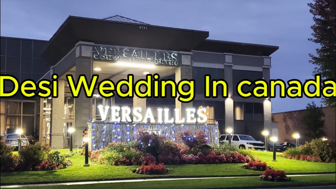 Desi Wedding Reception in Canada