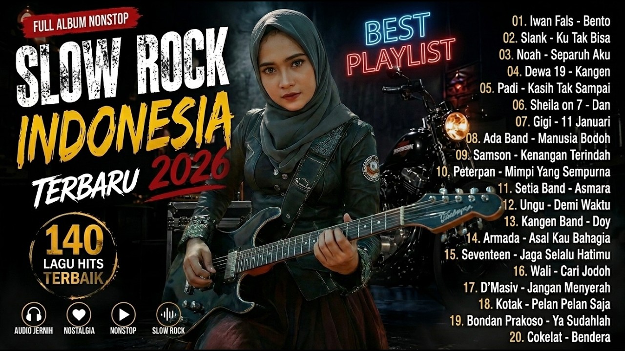Live Streaming Slow Rock Indonesia &ndash; Lagu Cover Galau & Romantis Terbaik