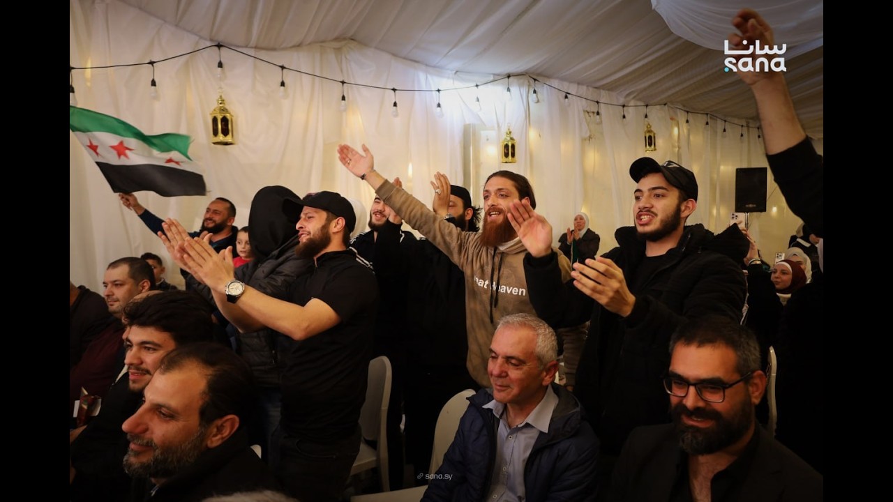 حضور رسمي وشعبي في فعالية إحياء ذكرى انطلاق الثورة السورية بخيمة رمضان في طرطوس