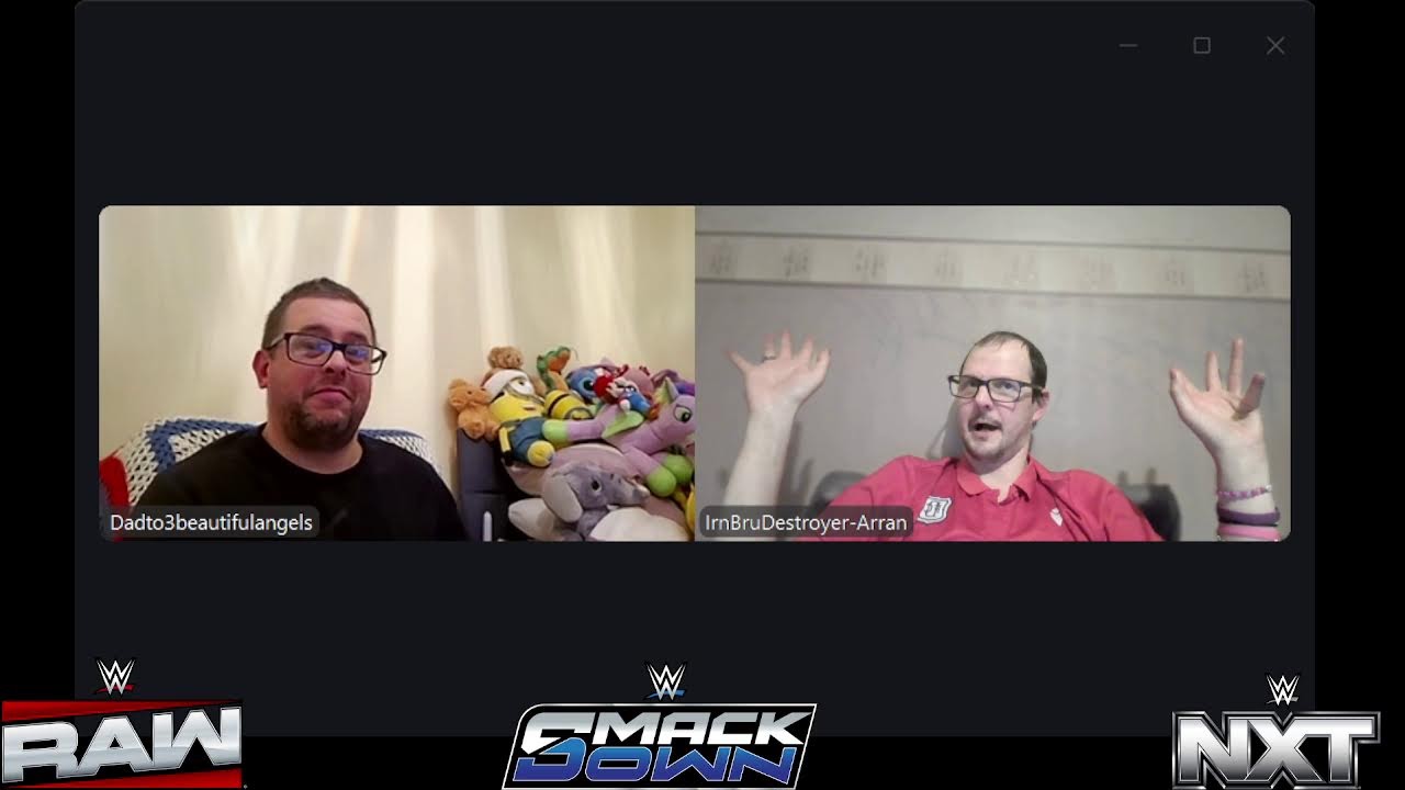 Live With Arran and Alex chatting all things WWE