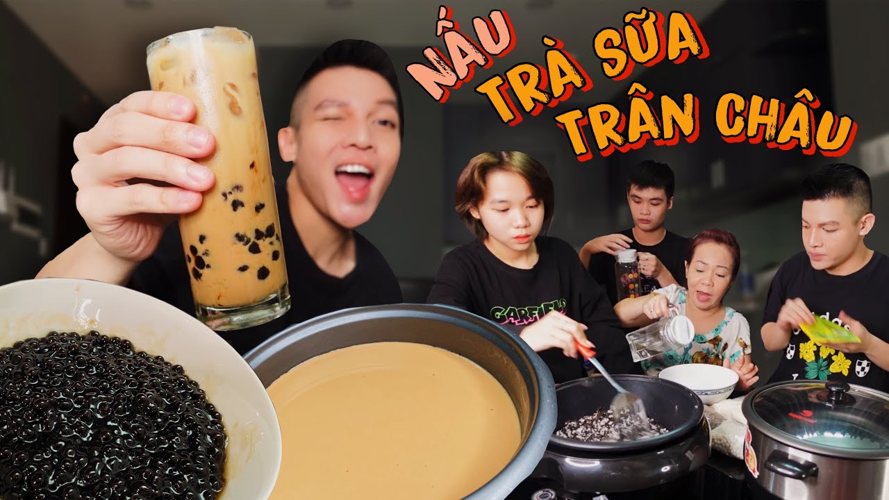Nấu trà sữa Phúc Long (bonus ăn gà nướng) chấn động Bà Thảo Bảo Vệ kể chuyện đánh lộn hồi xưa
