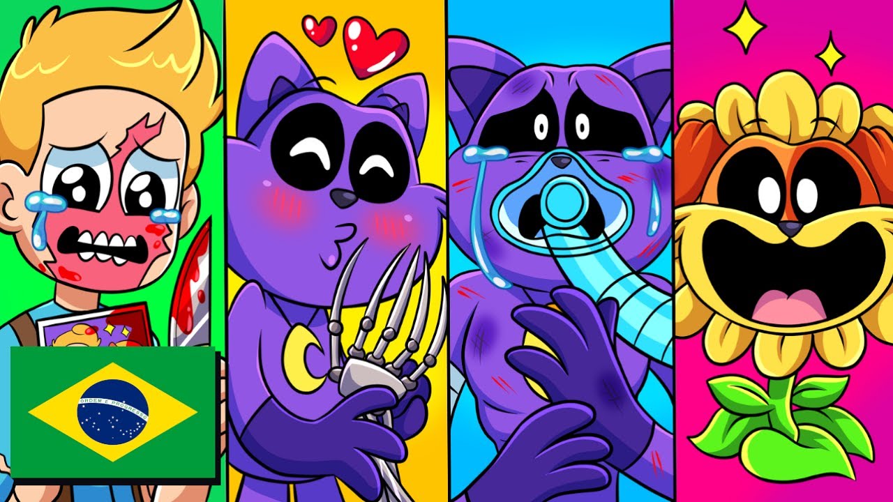 10  MELHORES ANIMAÇÕES DO POPPY PLAYTIME CAPITULO 3!