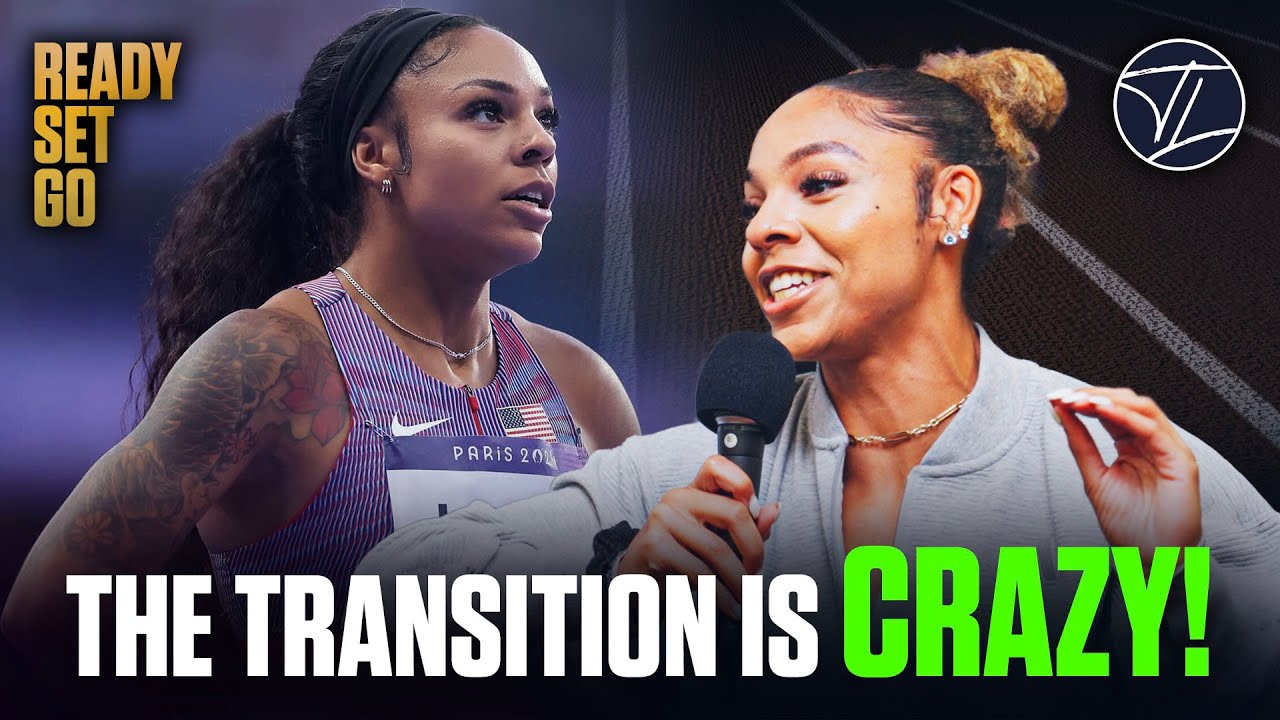 McKenzie Long on how difficult the jump to pro track and field is