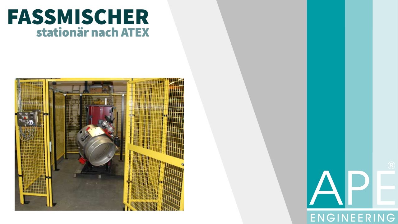 APE-Engineering | Fassmischer Ex Schutz nach Atex Zone 1 | 2.1