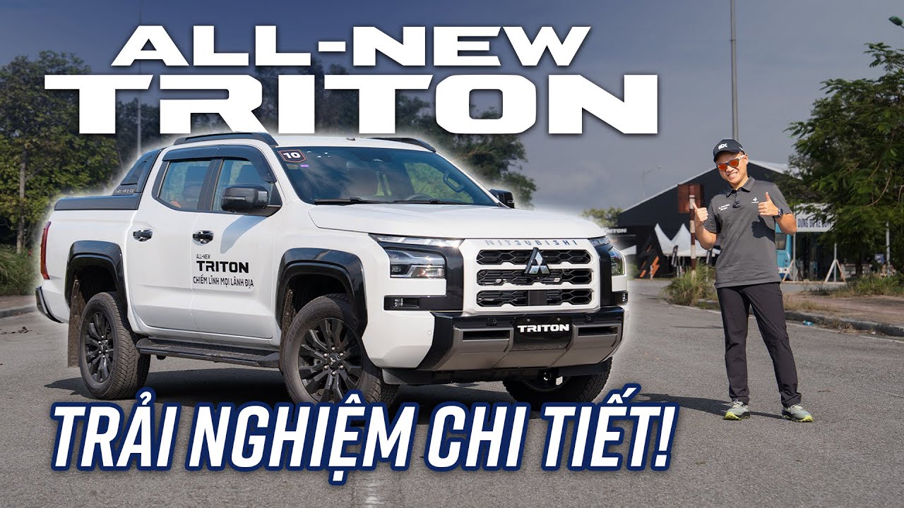 Trải nghiệm Mitsubishi Triton 2024: mạnh dạn lấy 1 phần khách của Ranger!