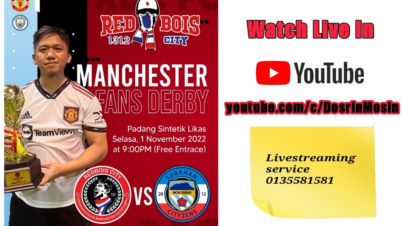 LIVE | REDBOIS CITY(MU) VS SABAHAN CITYZEN(MC)