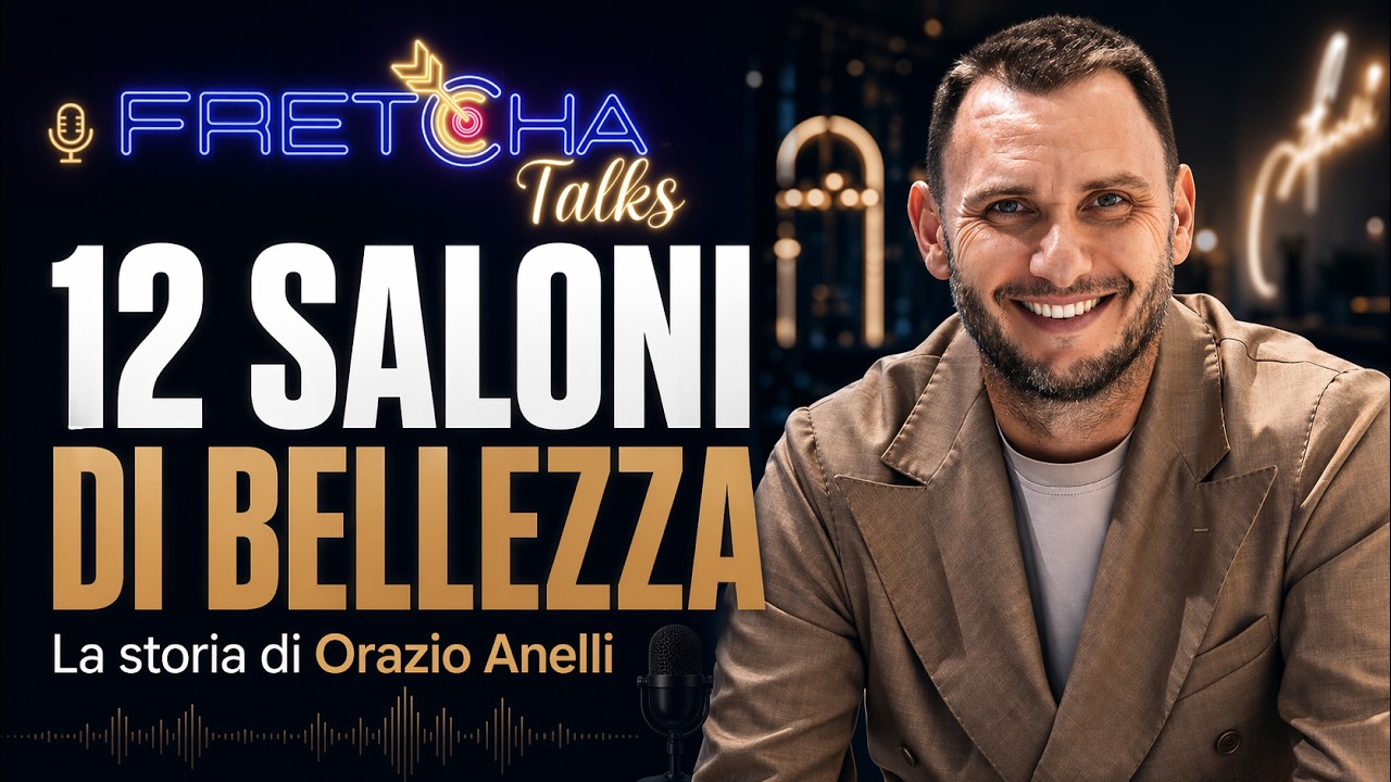 Come ho raggiunto 12 saloni di bellezza. Una chiacchierata con ORAZIO ANELLI