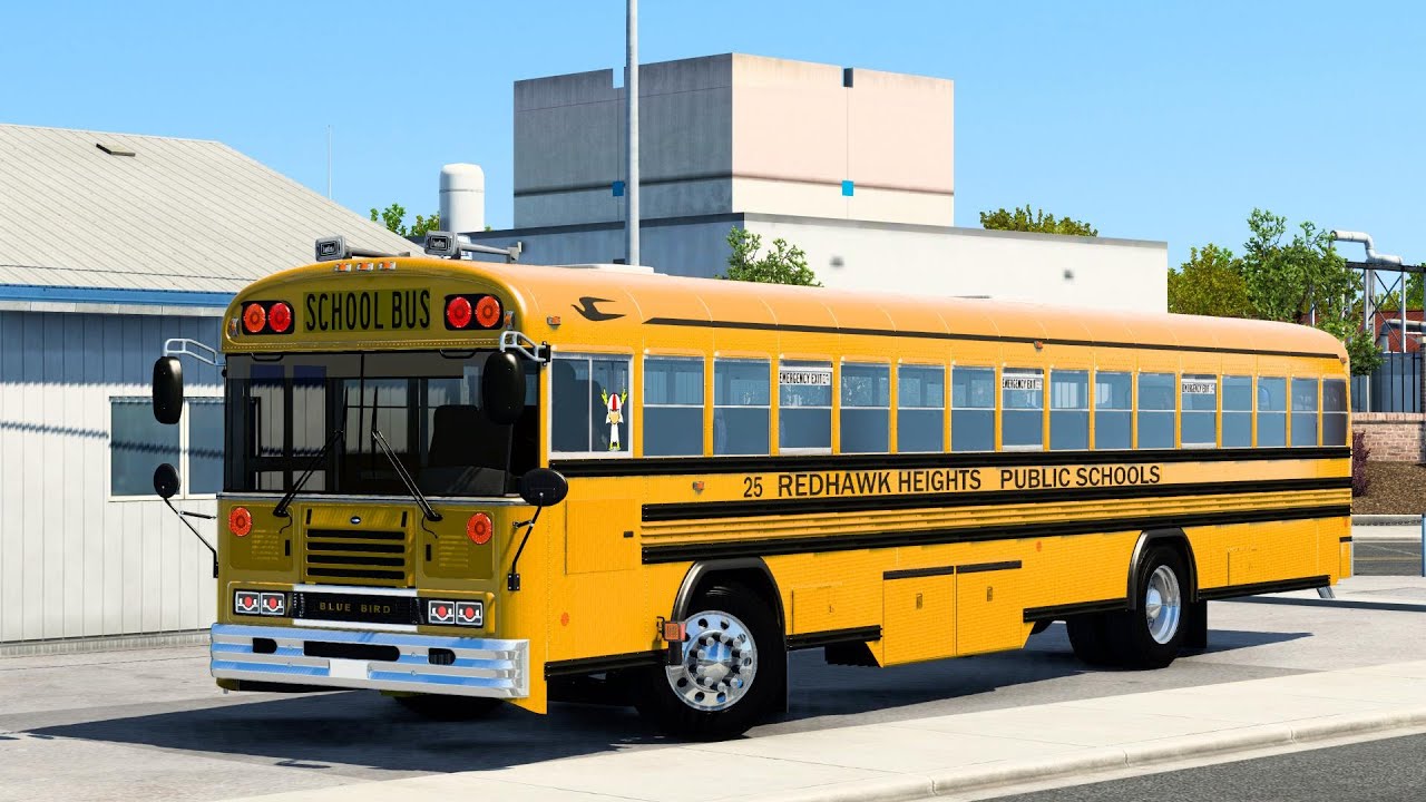 Blue Bird BUS - ATS[1.48][American Truck Simulator]