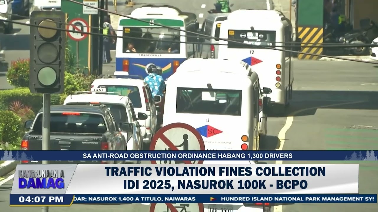 Traffic violation fines collection idi 2025, nasurok 100K - BCPO