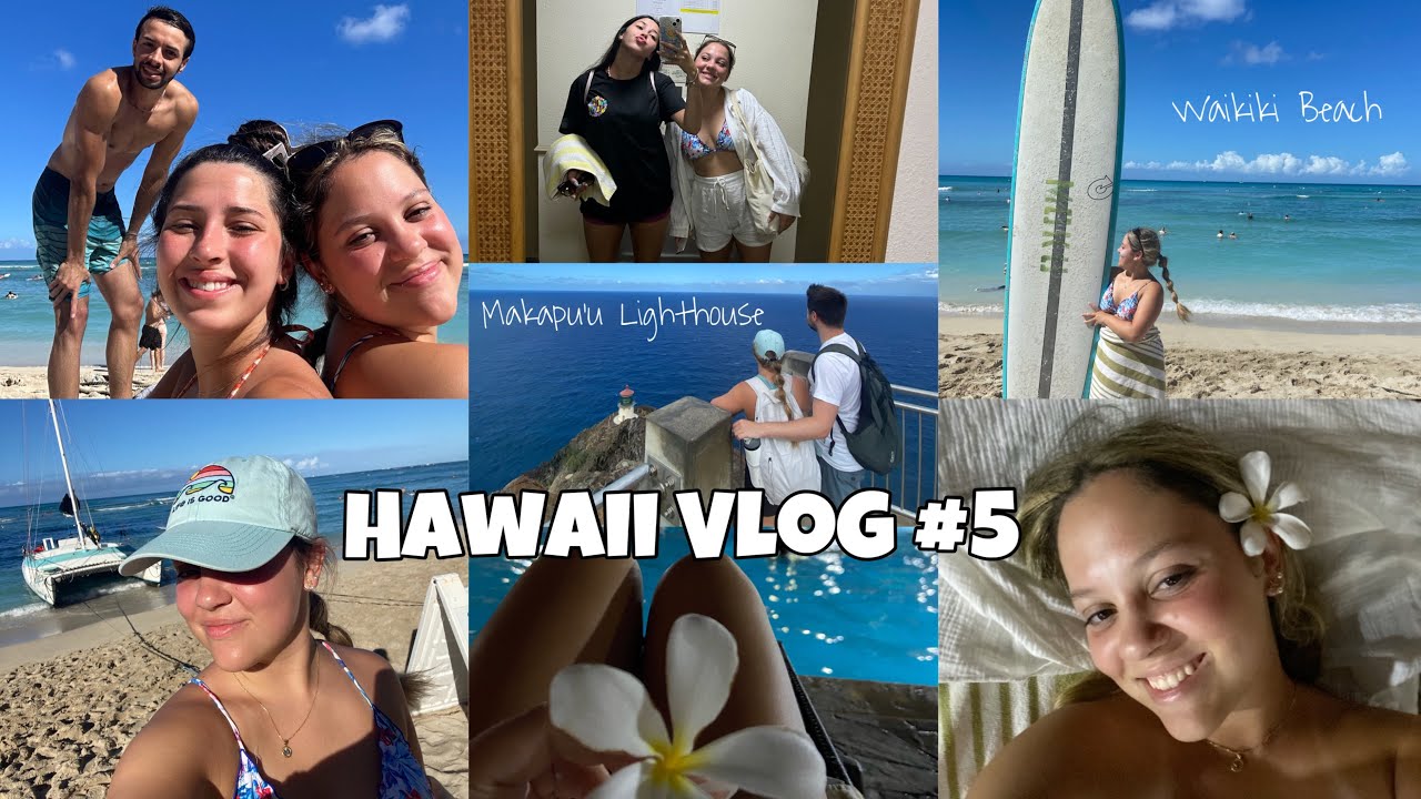 Hawaii Vlog #5 - Surfing at Waikiki Beach and hiking Makapu’u Point