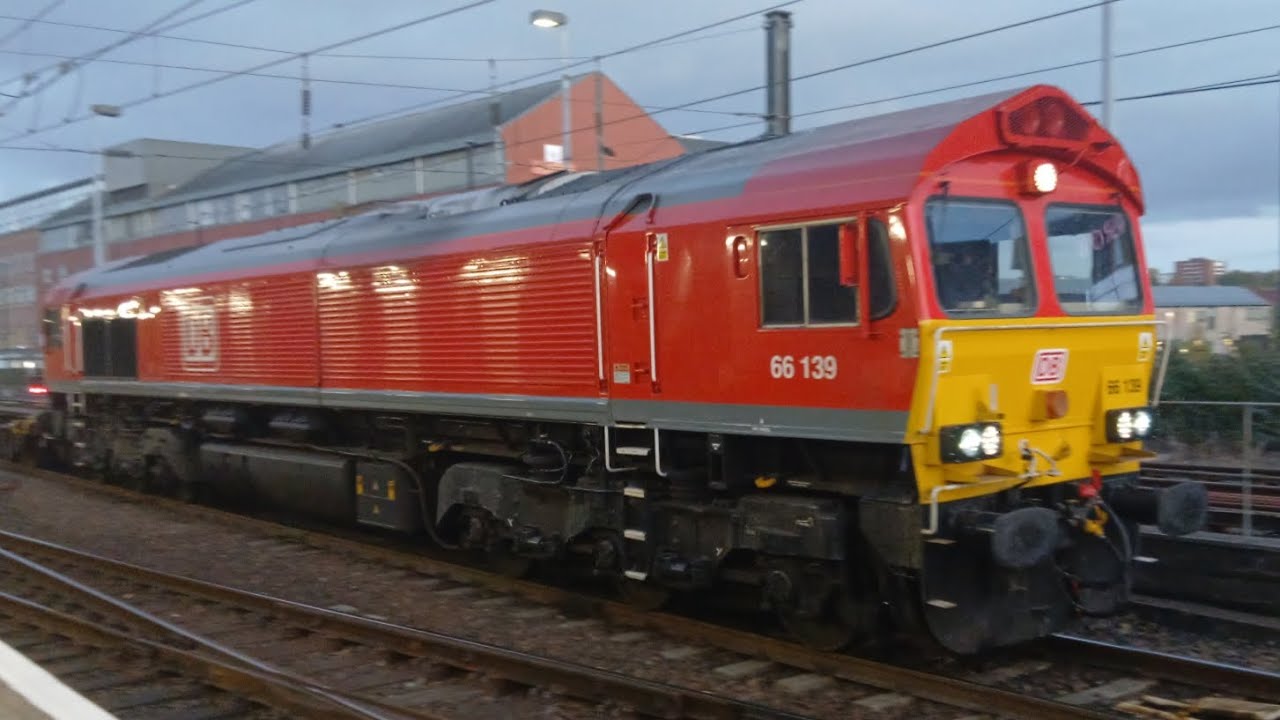 66139 - DB - Operating 4Z58 1257 Mossend Down Yard to Tees N.Y.