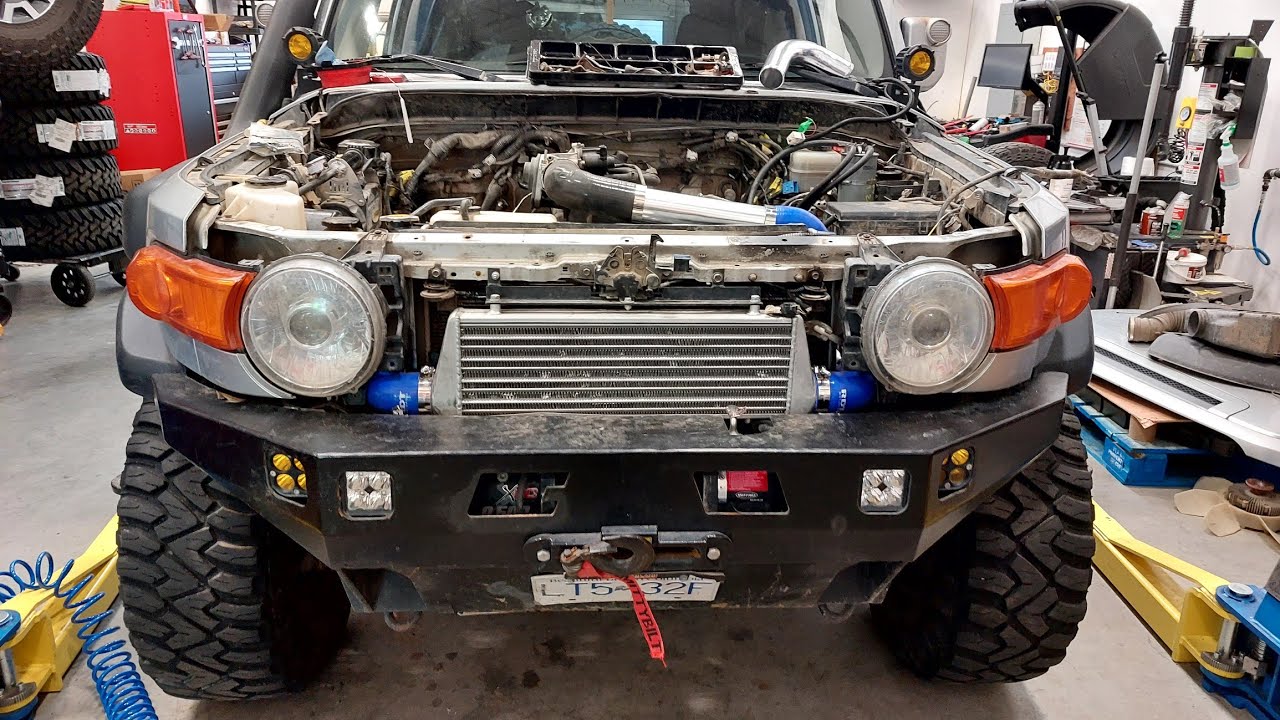 FJ Cruiser Diesel Swap Part 5: Runs And Drives!