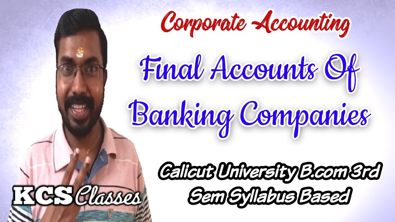 Final Accounts Of Banking Companies(Part-3)|problems|Corporate Accounting