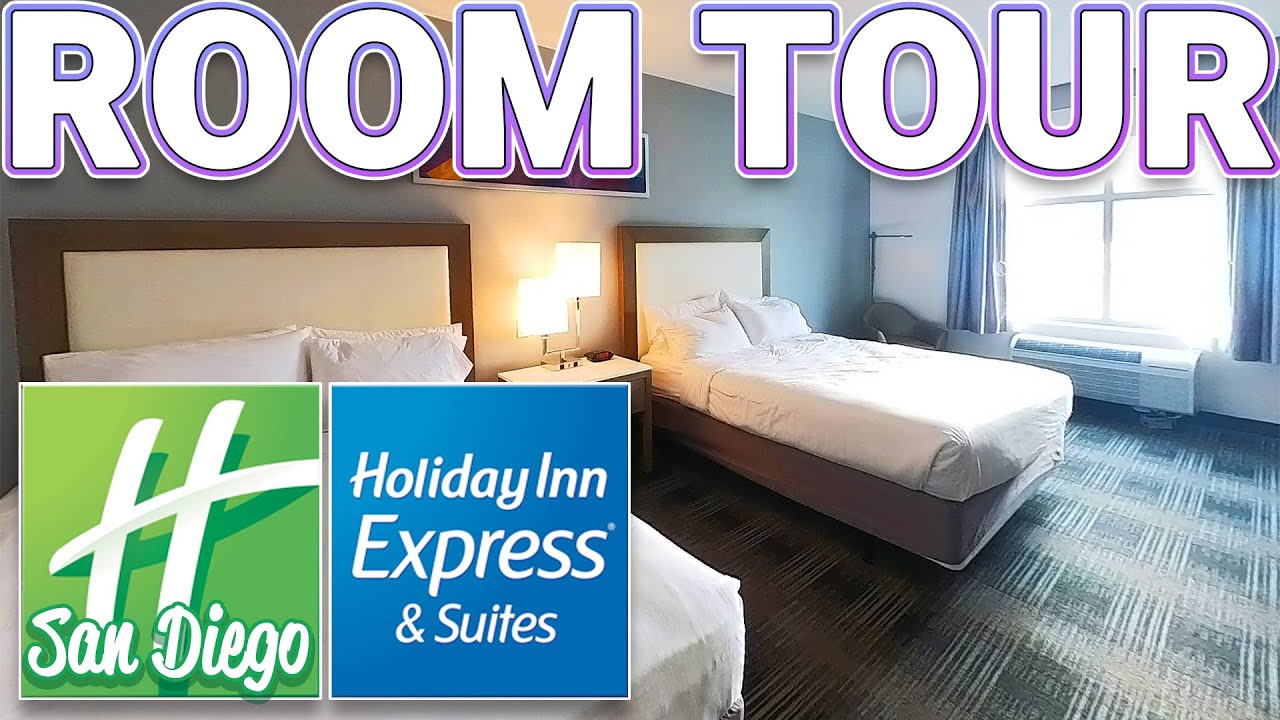 ROOM TOUR: Holiday Inn Express In San Diego, California