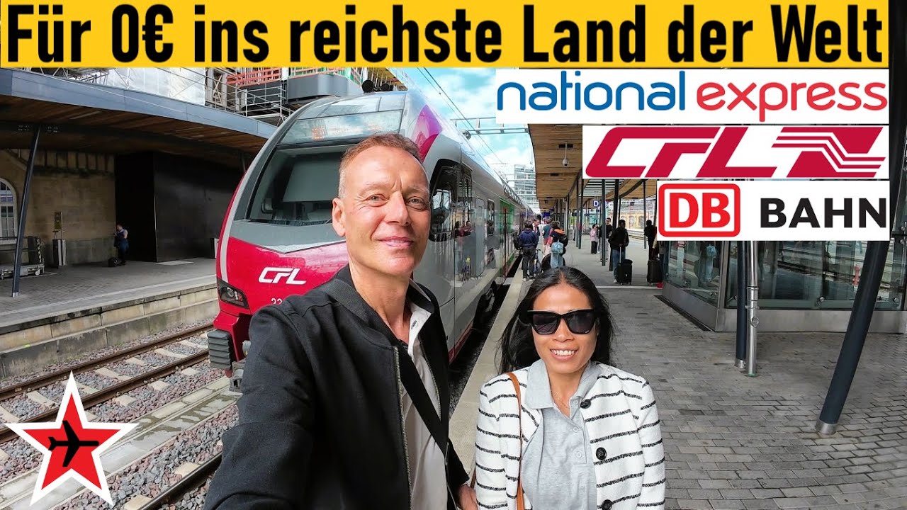Zug statt Flug | Mit der Bahn für 0 Euro ins reichste Land der Welt