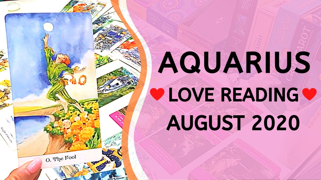 AQUARIUS ❤️ New Beginning in Love ~ Love Tarot Reading August 2020