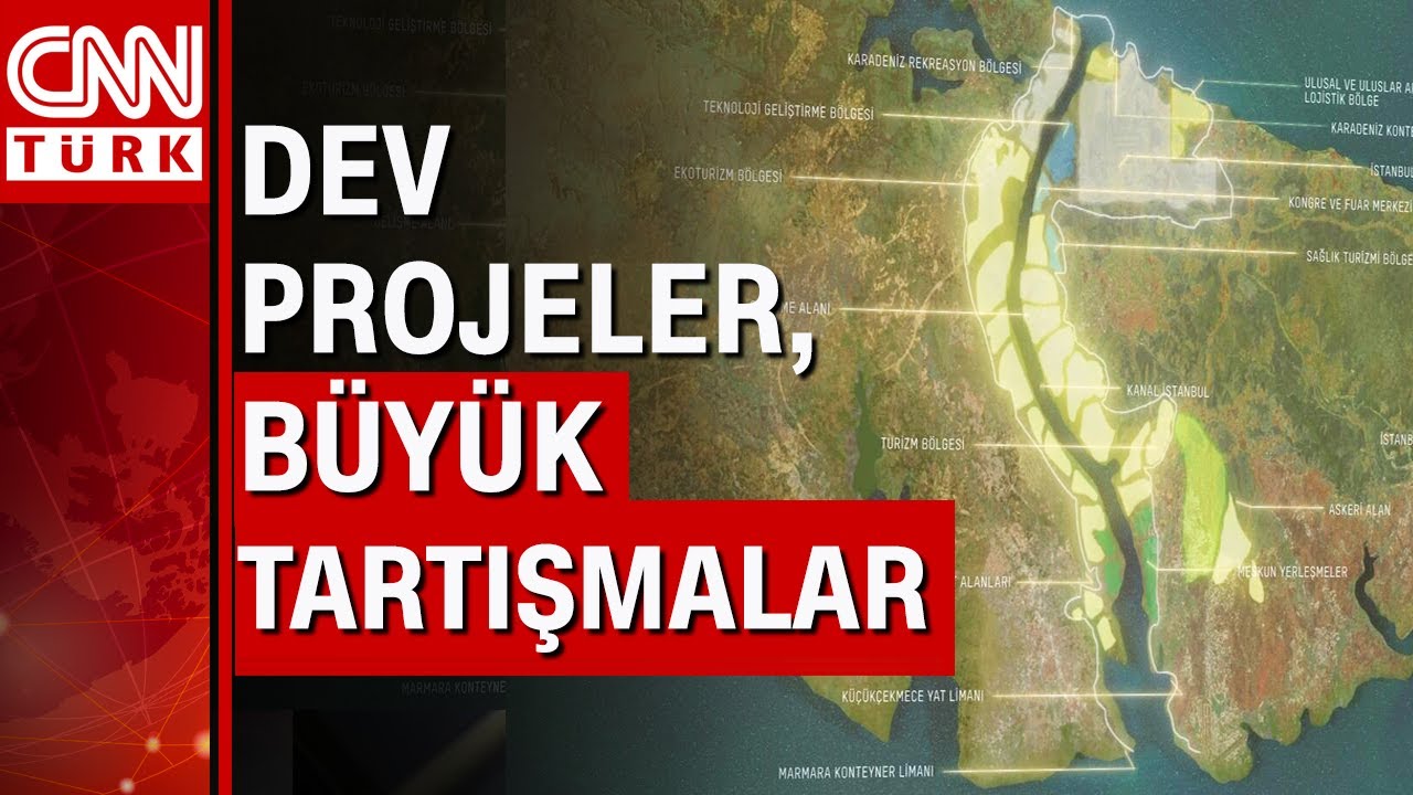 Dünyadaki 10 büyük projeden 6'sı Türkiye'de! CNN Türk tek tek mercek altına aldı