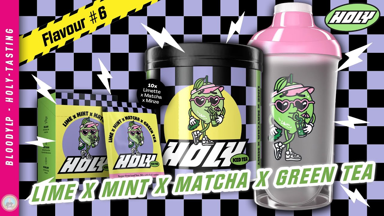 🧊 LIME x MINT x MATCHA x GREEN TEA | HOLY ICED TEA IM TEST | HOLY SORTE #7