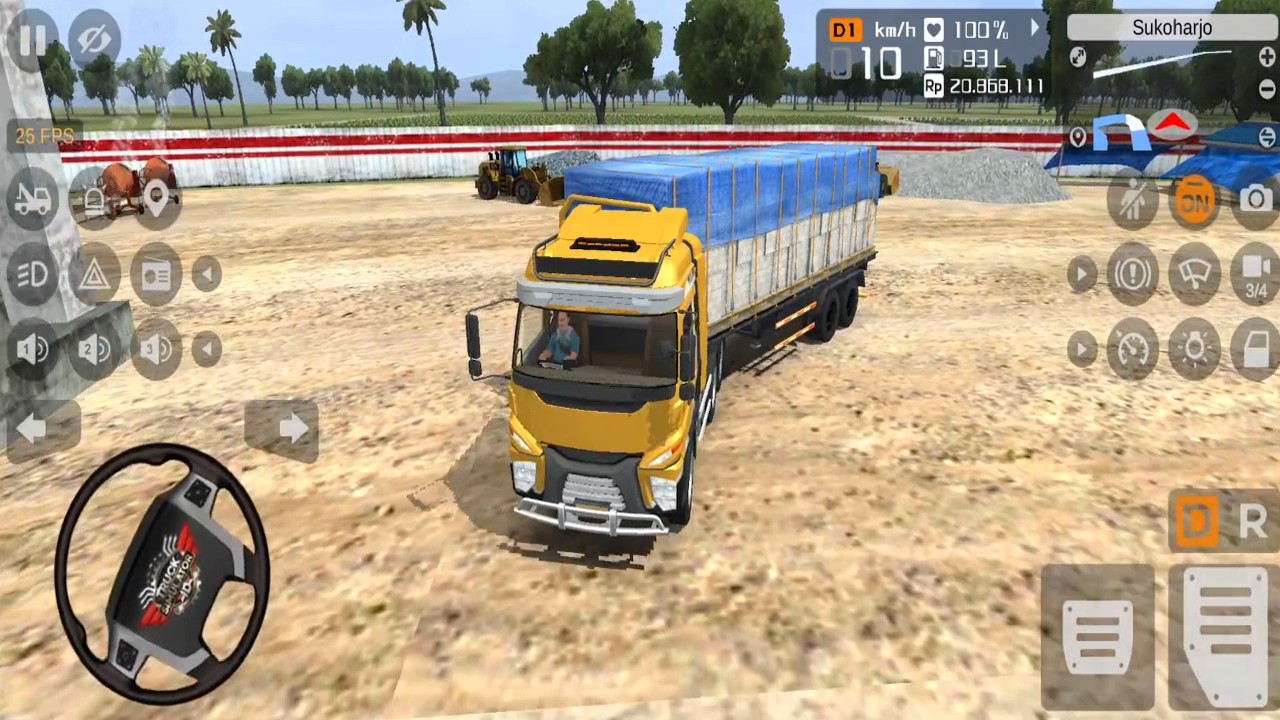 Truck Simulator Indonesia - Truck Angkut Batako - Android Play Game Video