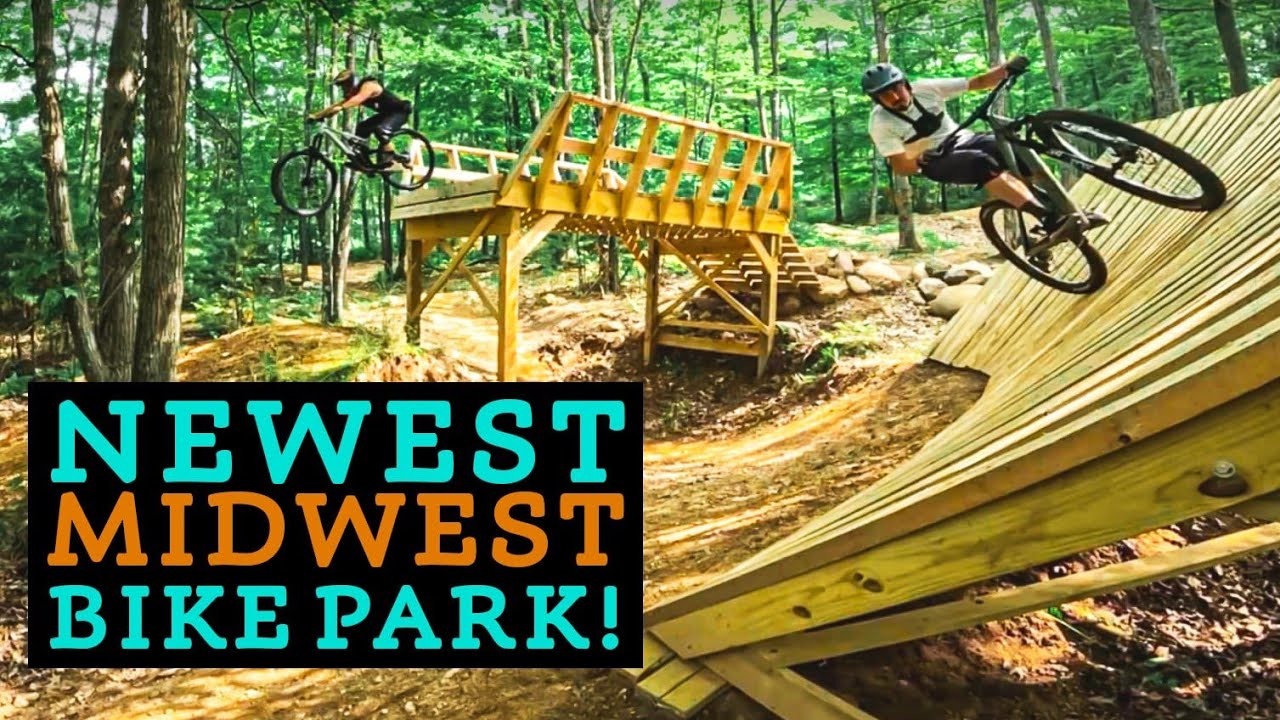 Парк для катания на горных велосипедах Pine Mountain Bike Park. НОВЕЙШЕЕ место для катания на вел...