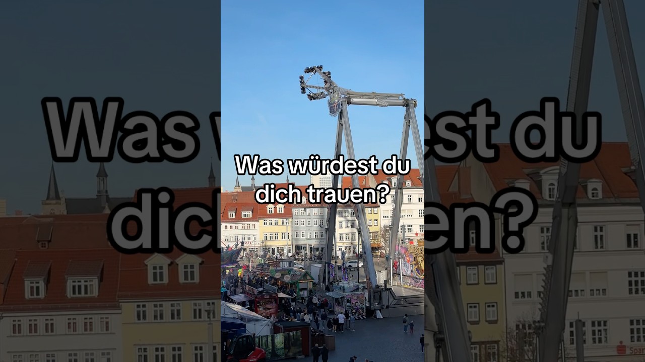 Erfurt Altstadtfr&uuml;hling 2026 - Welche Fahrgesch&auml;fte w&uuml;rdest du fahren?