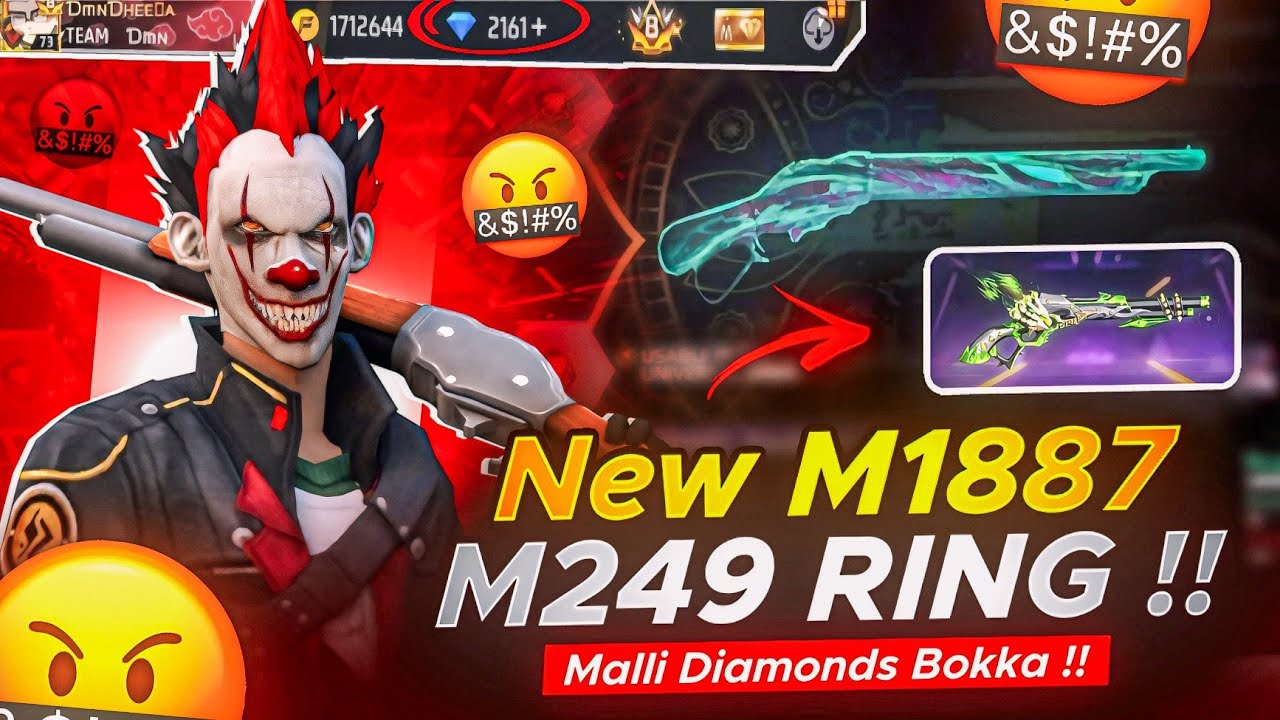 NEW M1887 X M249 RING EVENT 😳 