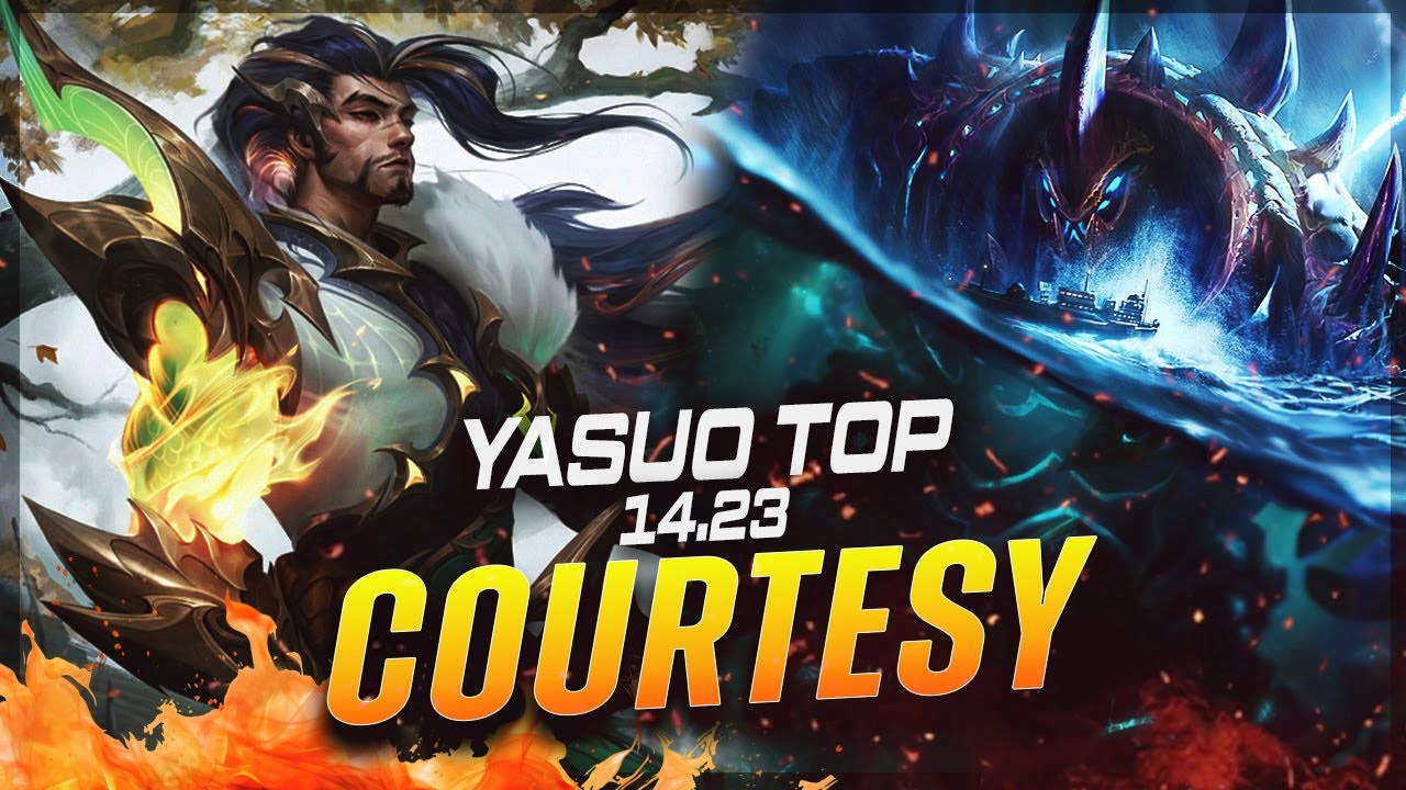 Courtesy - Yasuo vs Urgot TOP Patch 14.23 - Yasuo Gameplay