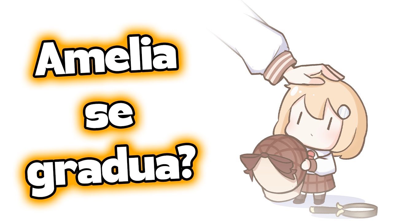 Amelia anuncia el cese de sus actividades como vtuber