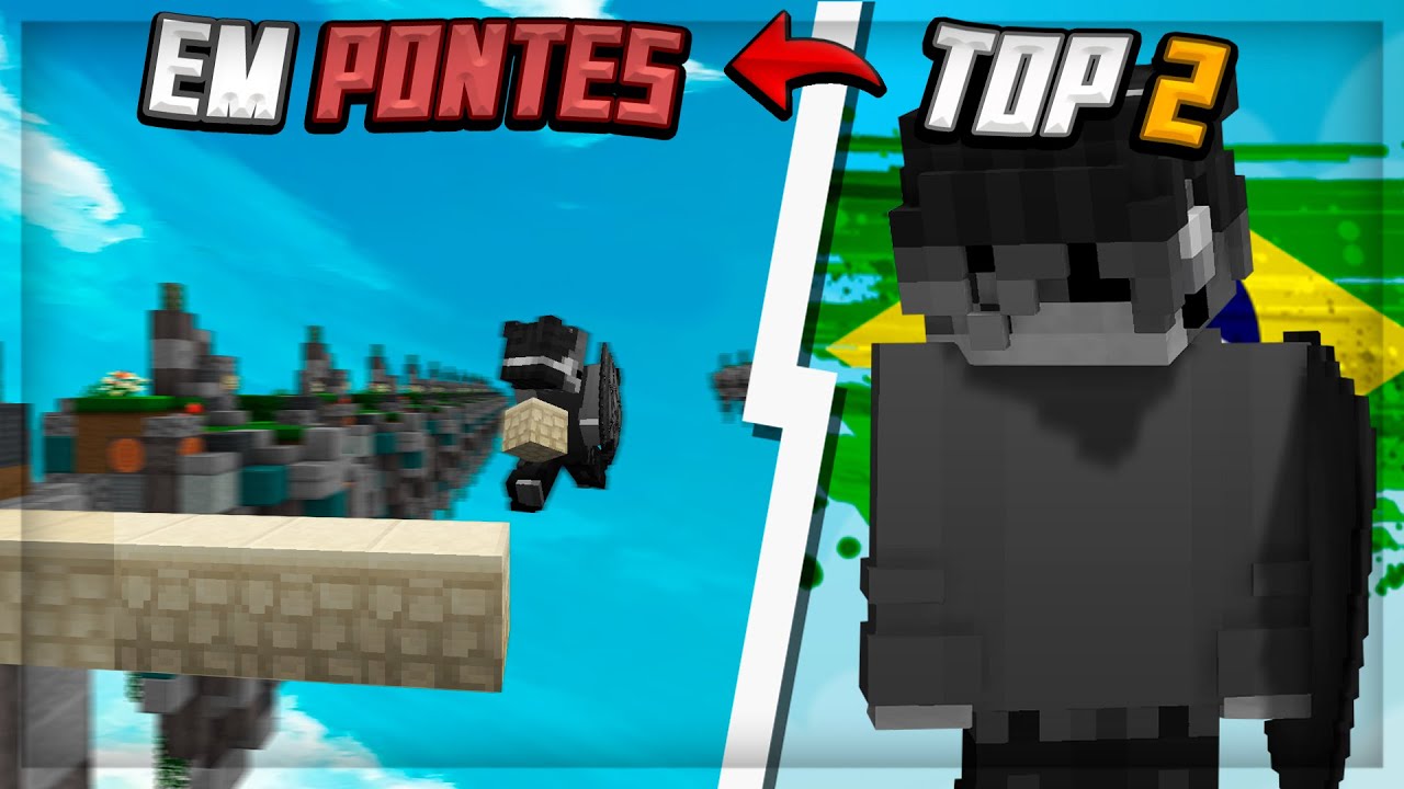 Eu virei o TOP 2 melhor bridger do BRASIL (MushMC)