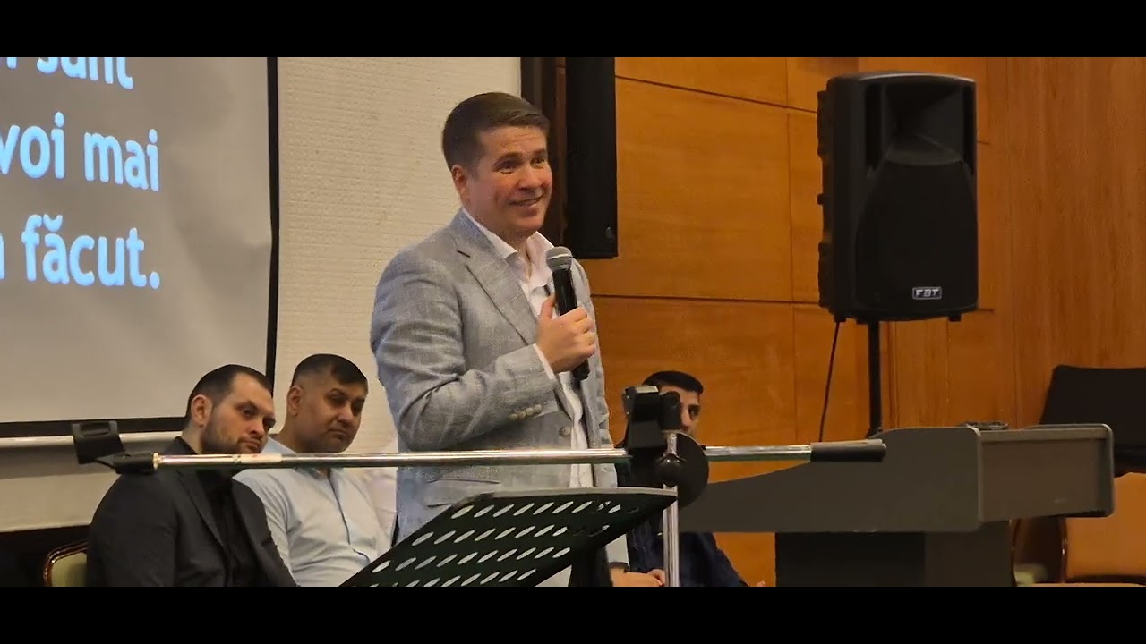 Pastor Cristi Boariu  predică la Conferința de famili ediția a-||-a 14.01.26  ORGANIZAT de Fetești 