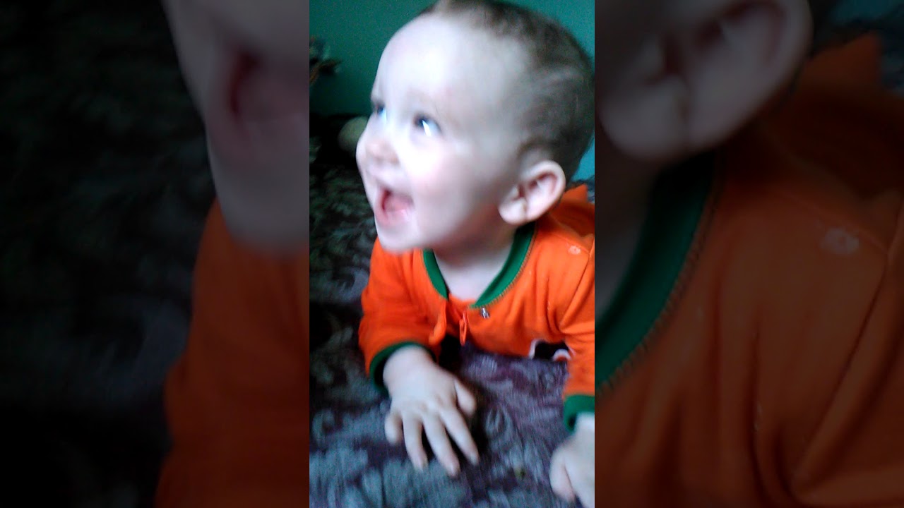 Laughing at Uncle bub