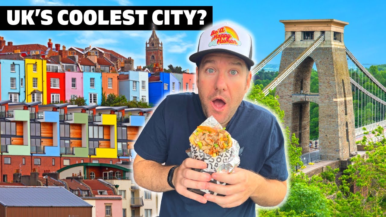 Мы посетили самый крутой город Великобритании... БРИСТОЛЬ?! 😎