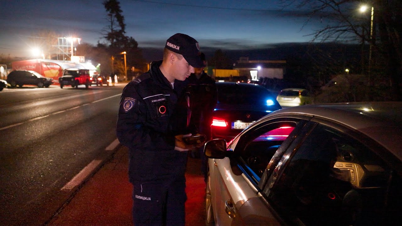 Reporteri Republike u akciji sa presretačima saobraćajne policije
