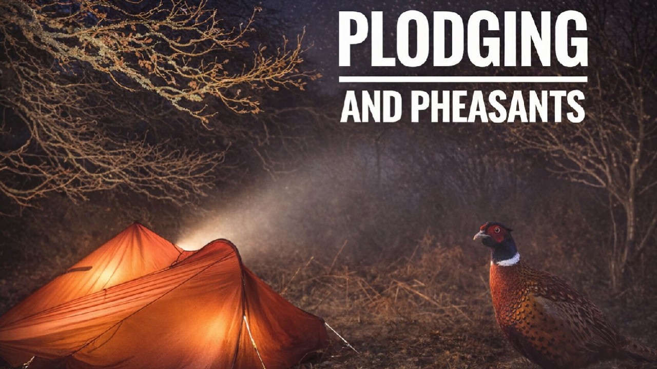 Wild camping by a mountain stream in the Nordisk Telemark with a plodge and some tasty pheasants