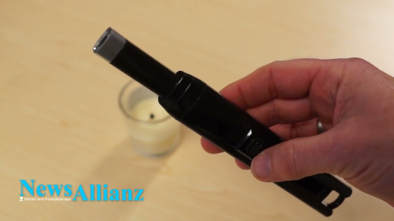 Lichtbogen Feuerzeug - Idealer Helfer beim Grillen und Kochen