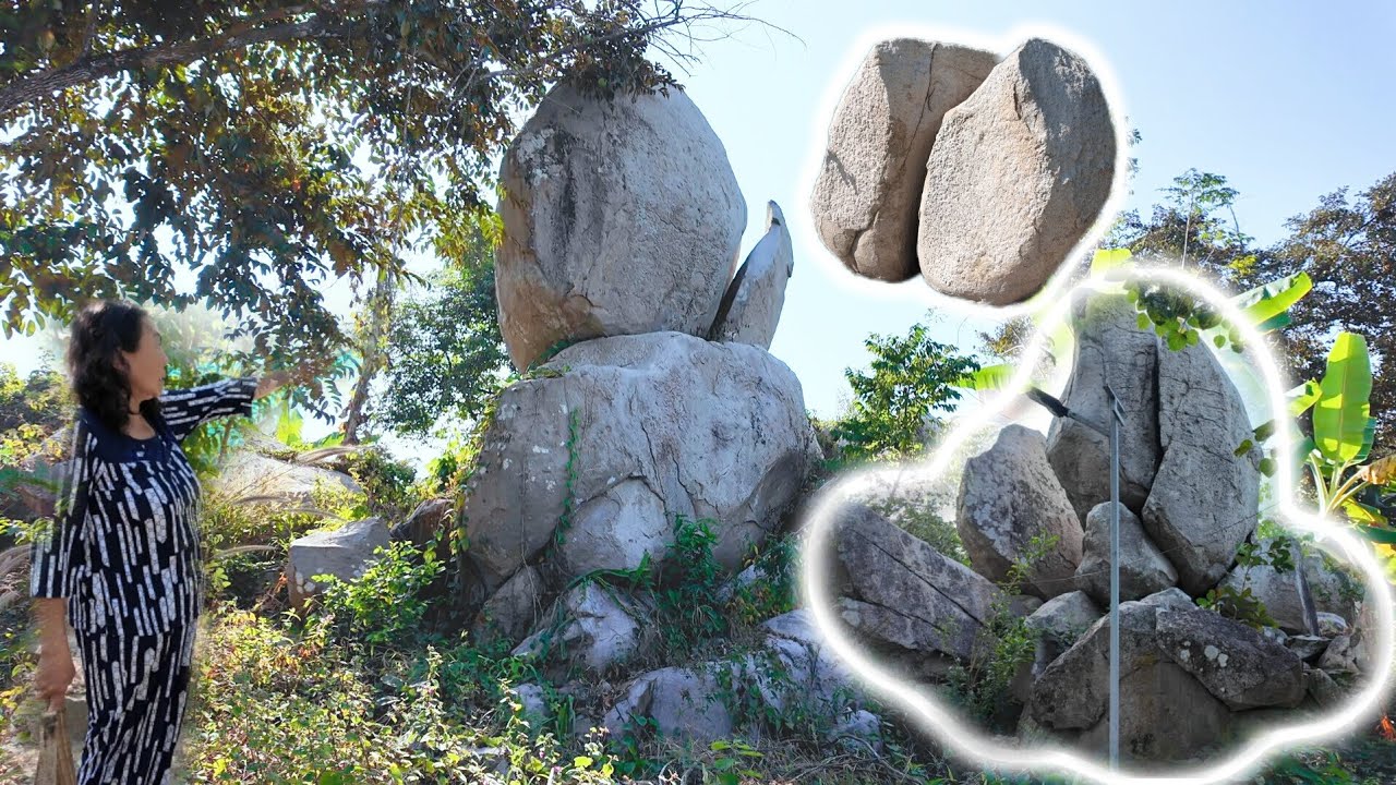 Kỳ lạ.Tượng đá Người ngồi.Bí Ẩn.hoa sen đá lạ kỳ.Trên núi Ngũ hồ sơn.Bảy Núi An Giang 