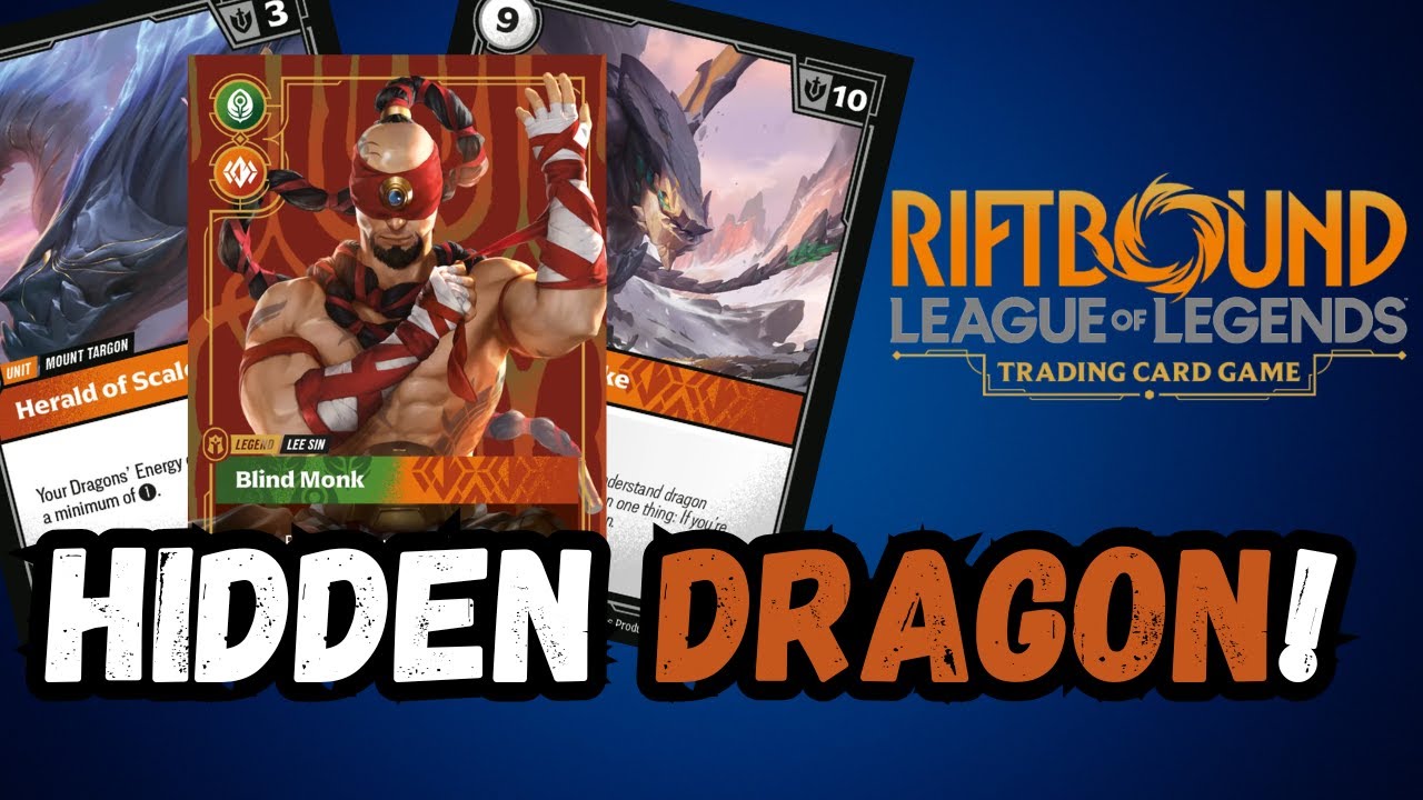 ЛИ СИН ТРЕНИРУЕТ ДРАКОНОВ! | Riftbound: The League of Legends TCG