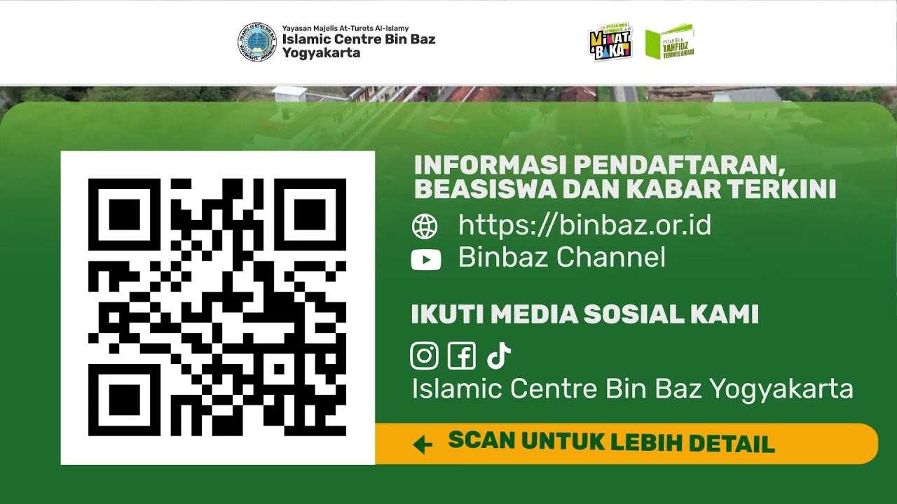 [LIVE] Sholat Tarawih 1 Ramadan | Ponpes Islamic Centre Bin Baz