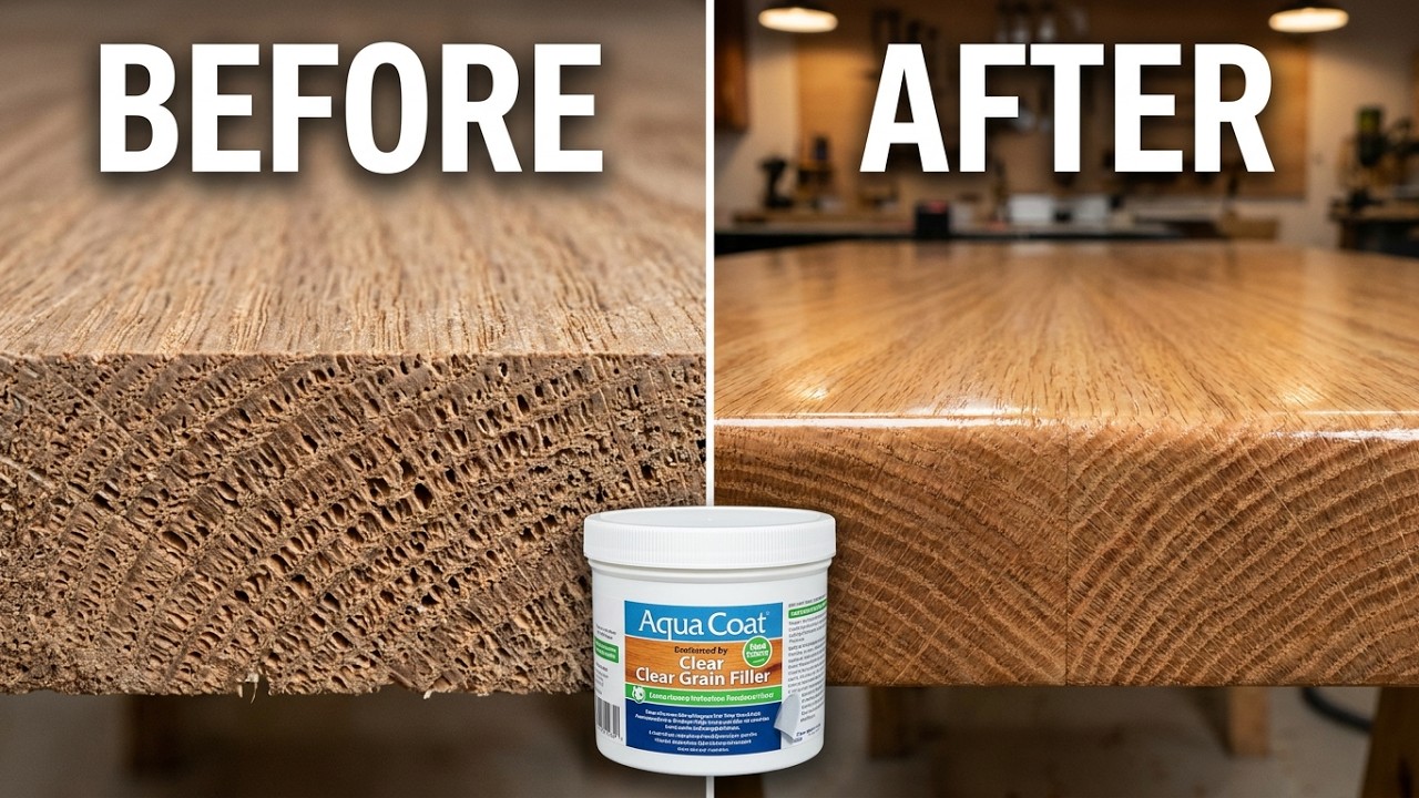 Aqua Coat Clear Grain Filler Application Tutorial
