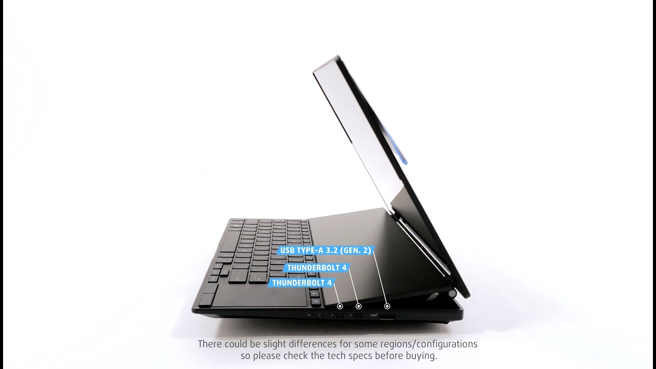 🔄 ASUS Zenbook Pro 14 Duo OLED (UX8402) - Ports info and 360&ordm; look