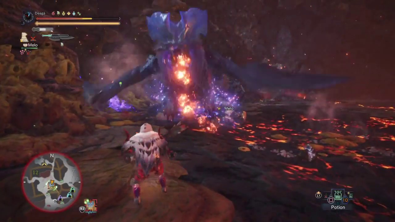 [MH:W] Arch-Tempered Lunastra - Switch Axe (Freestyle) - 8'00