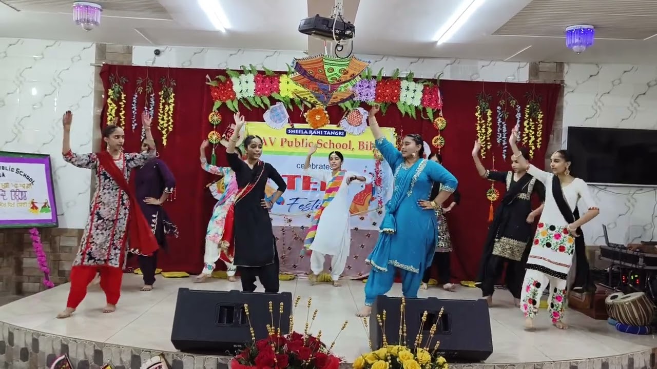 SRT DAV PUBLIC SCHOOL BILGA TEEJ CELEBRATION