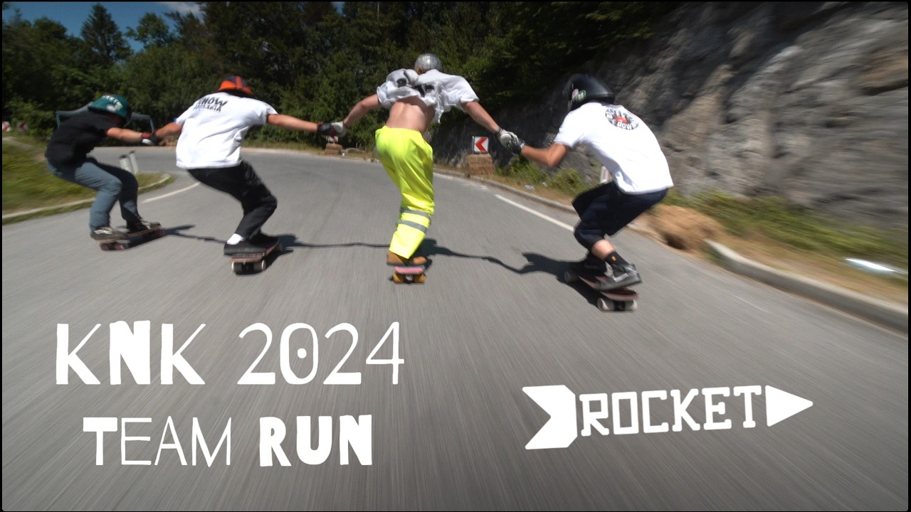ROCKET Longboards Team Run at KNK Longboard Camp 2024