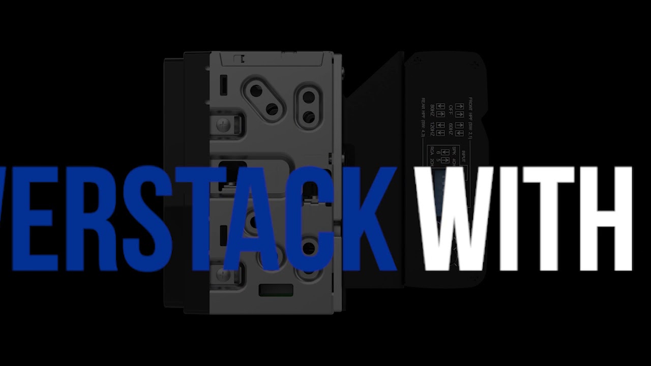 Alpine | iLX-W650 and KTA-450 PowerStack with Dynamic Peak Power