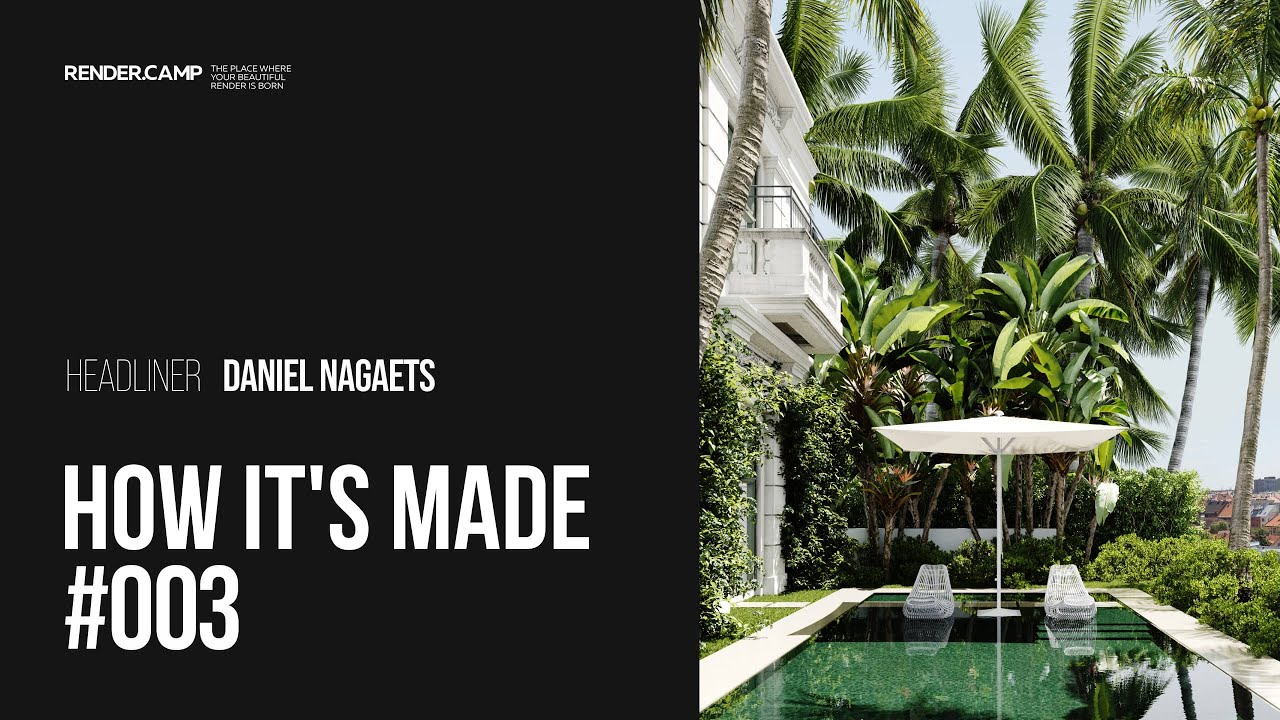 HOW IT'S MADE #003 | Steps of creating incredible visualization in 3Ds Max